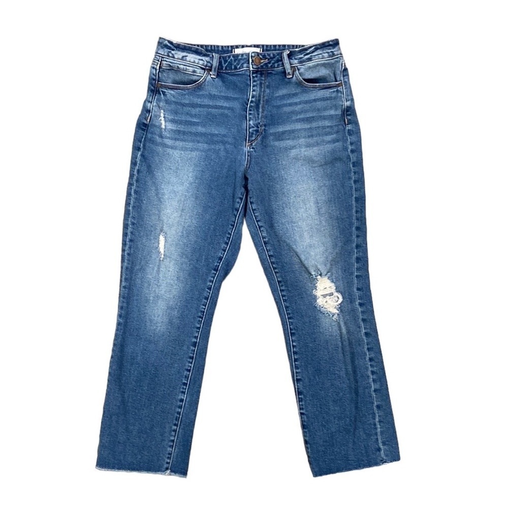 Articles Of Society Kate Hi Rise Straight Crop Granger Size 28 Pre-Owned - Picture 2 of 13